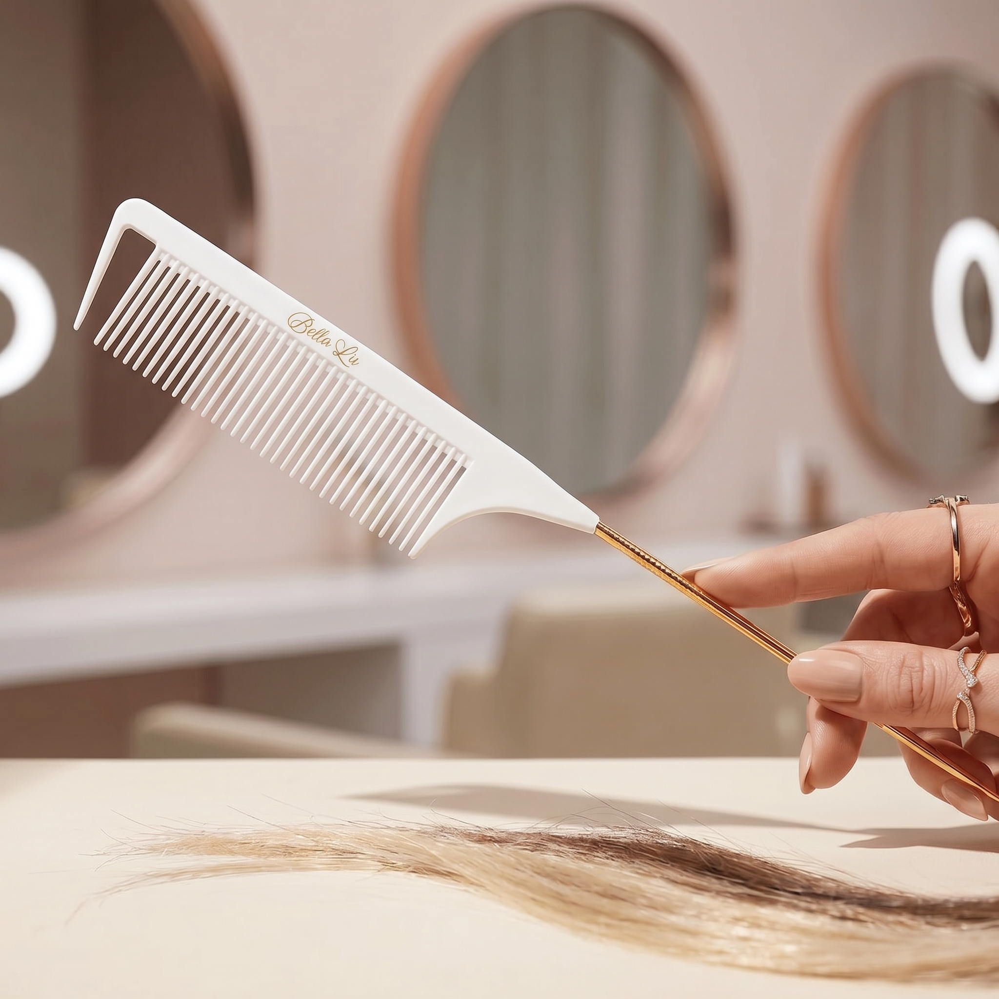Highlighting Pin Tail Comb