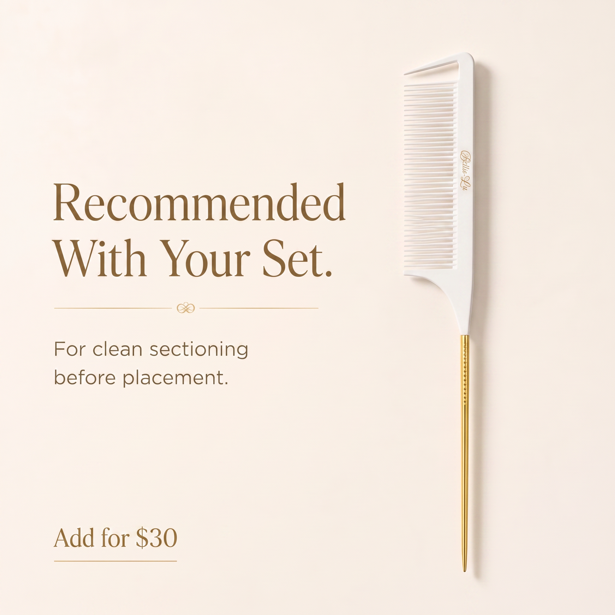 Highlighting Pin Tail Comb