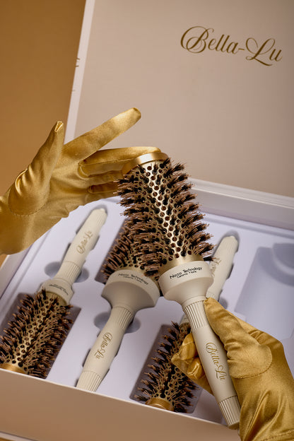 Brush Set &amp; Pure Silk Pillowcase