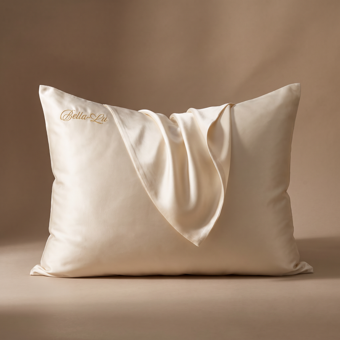30 Momme Mulberry Silk Pillowcase for Smoother Hair &amp; Skin, Standard Size | Bella-Lu