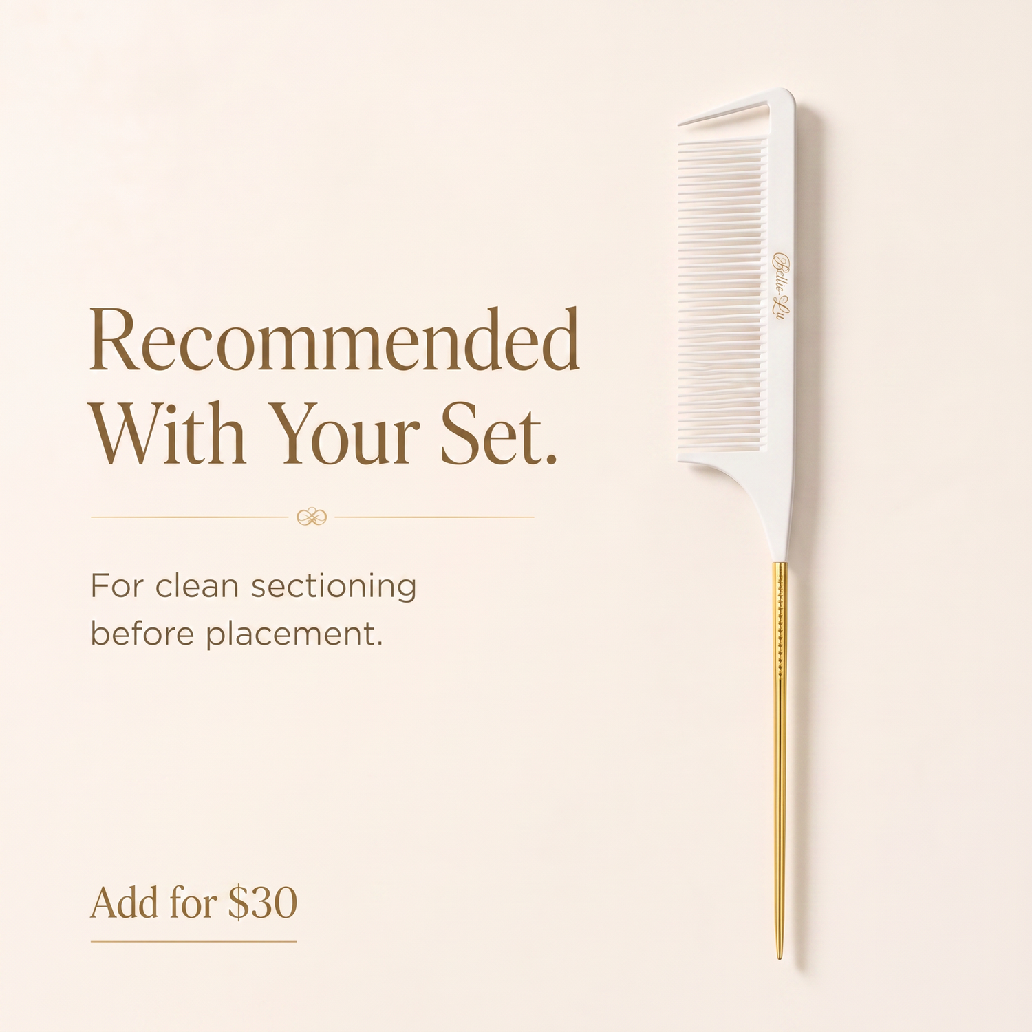 Highlighting Pin Tail Comb